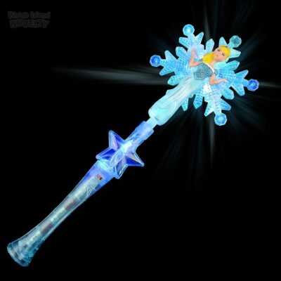 Princess Snowflake Light Up Wand 18" (dozen)