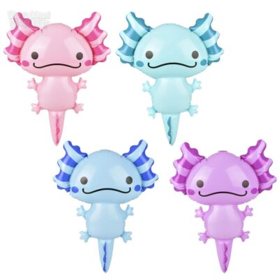 Axolotl Inflate assorted colors 24" (dozen)