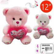 Plush 12" Happy Mother's Day Light and Sound (each)