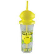 100 Count Lemon Topper 32oz Souvenir Cup (100/cs)  8021567