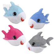 Plush Shark Pup 12" asst colors (dozen)